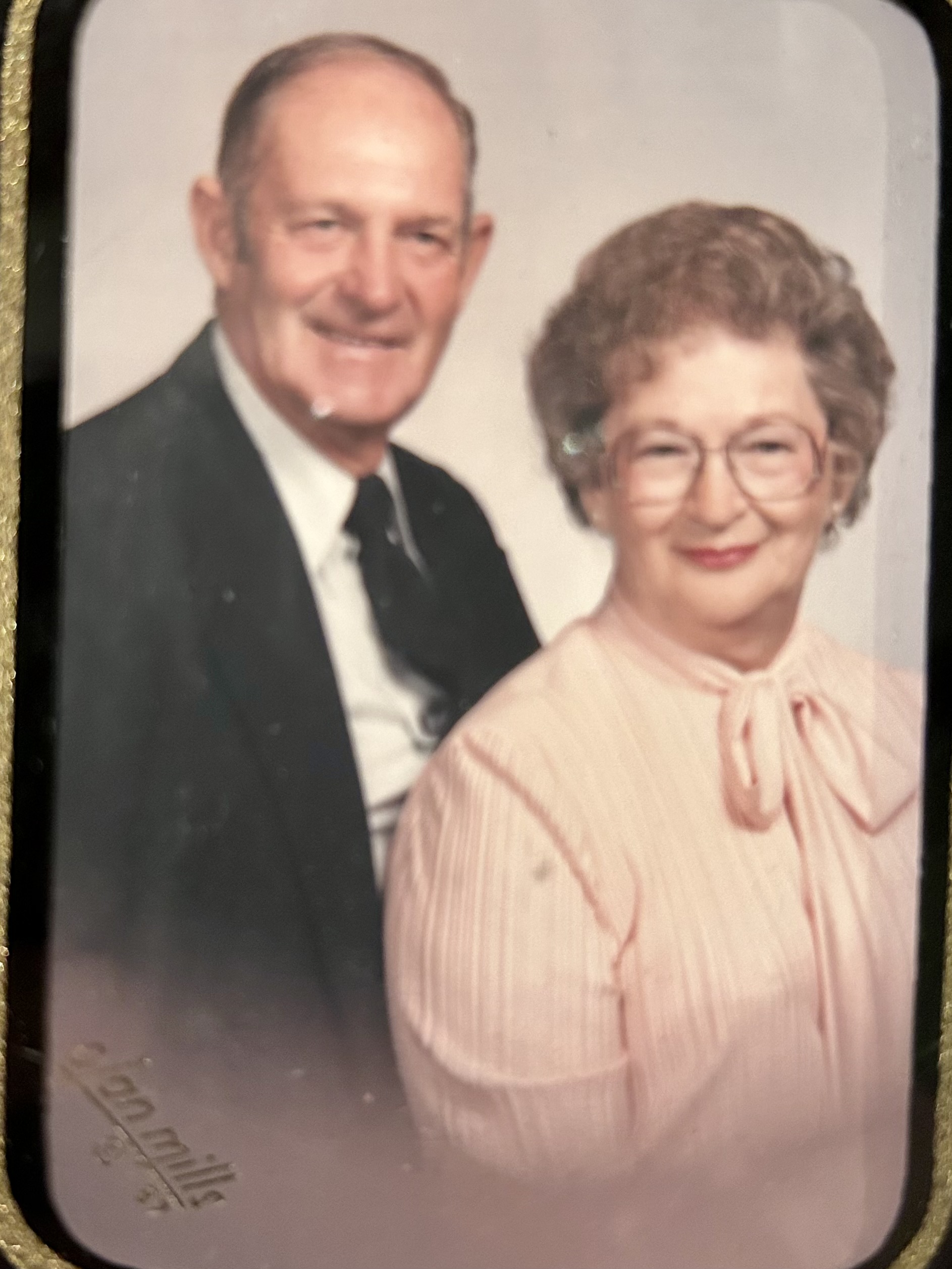 Grandma and Grandpa Comer