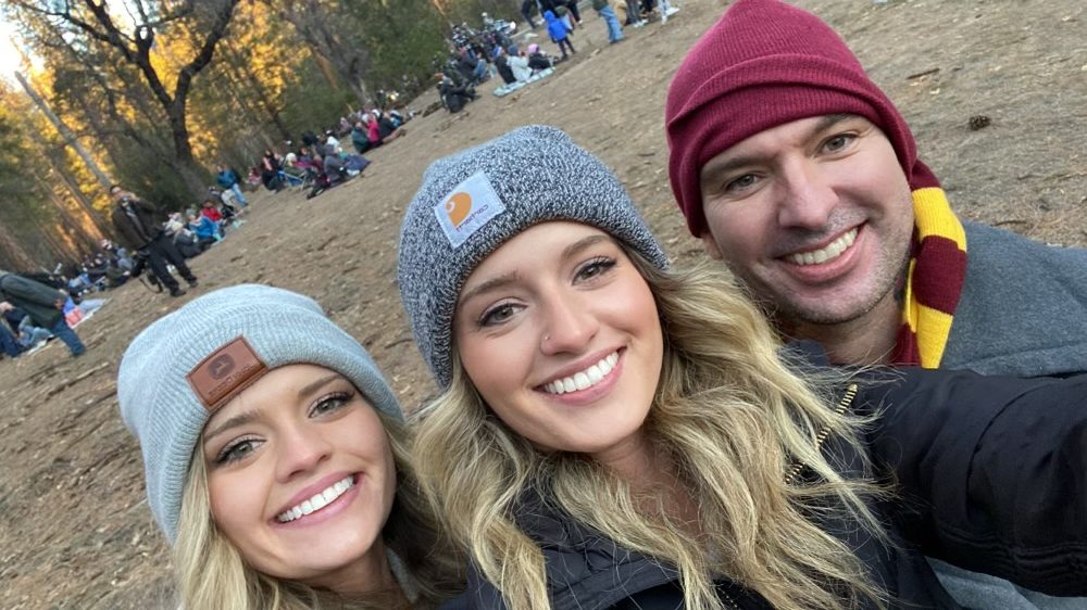 Heidi, Hanna, &amp; DJ at Yosemite.