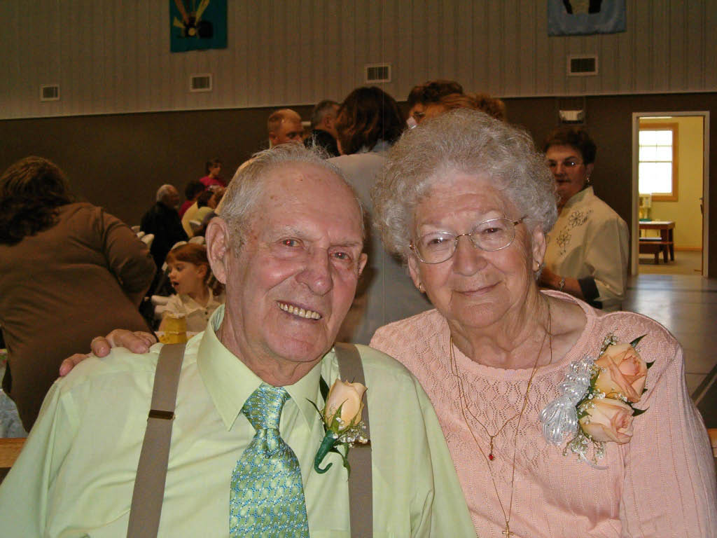 Grandma &amp; Grandpa at their 60th wedding anniversary